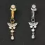 Bụng giả bướm sụn bông tai kẹp body piercing - Mina - Trang sức thời trang