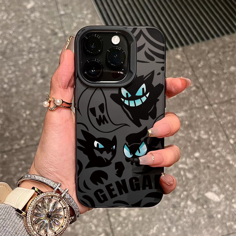 Geng Guo Black&White Party cho 16 trường hợp iPhone 17Air Frosted Meta Air Trường hợp 14 13 11Pro