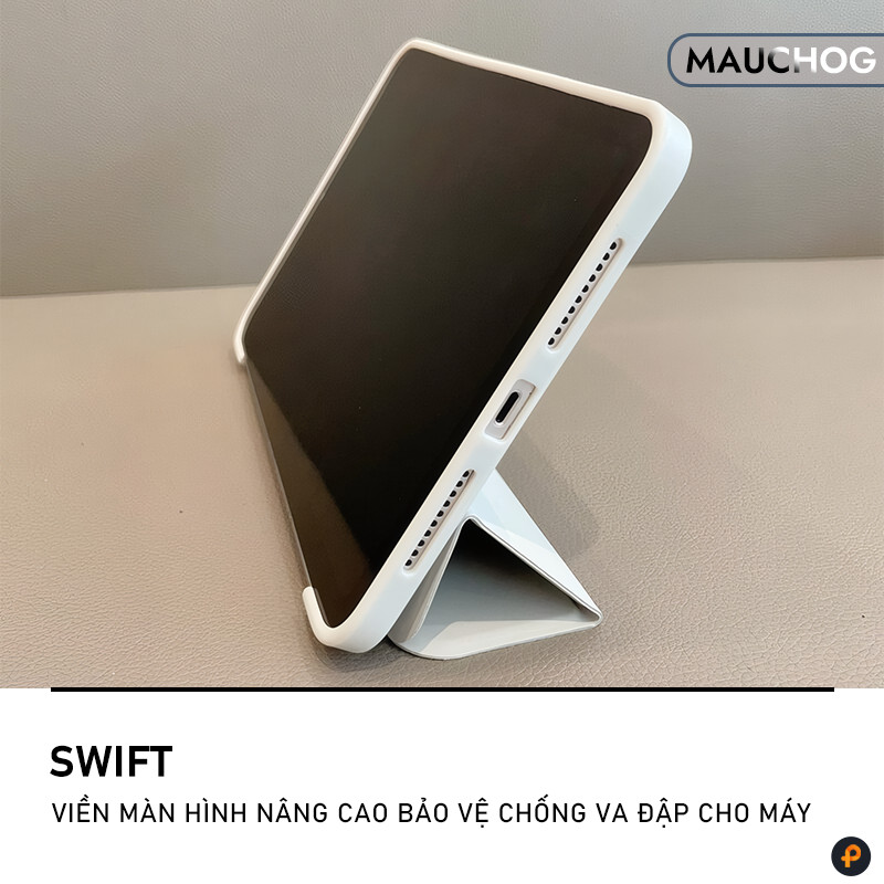 Bao Da iPad Màu Pastel Chống Sốc Siêu Mỏng Cho iPad Pro M5 M4 M2 M1 Air 7 6 5 4 Gen 11 10 Mini 7 6