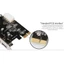 SUIT 2 4 Cổng PCIE USB3 0 Thẻ Nối Dài Cho Máy Tính Để Bàn Hỗ Trợ Đồng Bộ Dữ Liệu Tốc Độ Nhanh