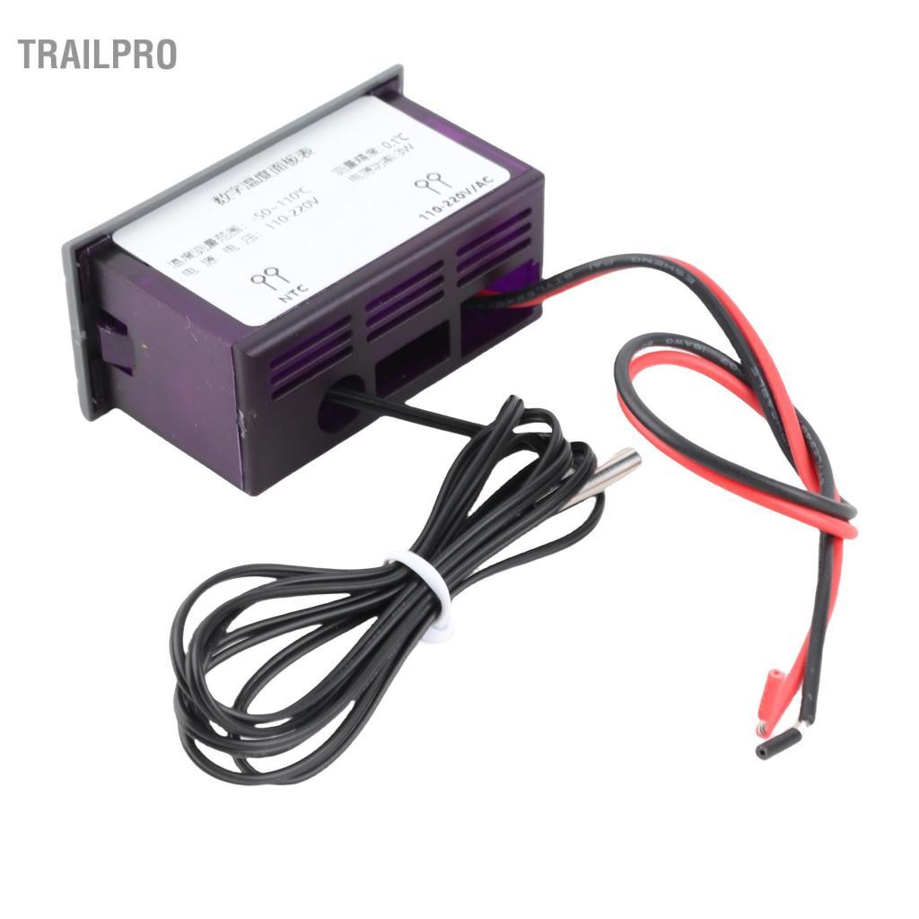 TrailPro Máy đo nhiệt độ nhúng TrailPro FTVOGUE ZFX-900 và dải đo rộng cho tủ lạnh Tủ lạnh 220VBếp & Phòng ăn
