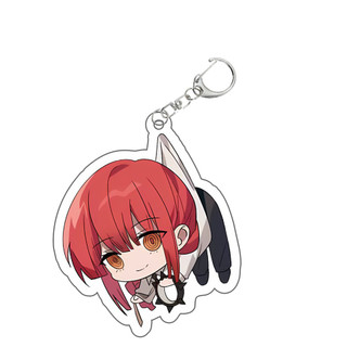 Anime Keychains Chainsaw Man Acrylic Car Keychain Accessories Creative Kawaii Bag Charm Backpack Pendant Keyring Gifts