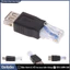 Bộ chuyển USB 2.0 A sang RJ45 có dây Đầu chuyển đổi USB sang RJ45，Thay thế WiFi khi mạng không ổn định，Plug and Play