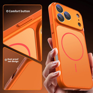 Ốp điện thoại silicon lỏng màu cam vũ trụ cho iPhone 17 Pro Max Air 16 15 14 13 Pro Max Bảo vệ Camera Vỏ silicon mềm chống sốc