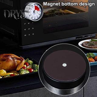(TFT) Hẹn giờ nhà bếp Nhắc nhở thời gian 60 phút Nam châm Hình tròn Dụng cụ nhà bếp Đếm ngược Báo thức Nhắc nhở nấu ăn cơ khí MỚI