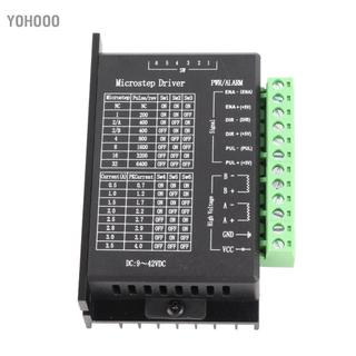 Yohooo Trình điều khiển động cơ bước 0,5-4A 9-40V DC Mô-đun điều khiển CNC với 32 Độ phân giải Microstep Bảo vệ ngắn mạch quá nhiệt cho 8 11 14 16 17