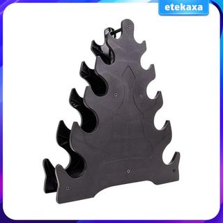 Giá đỡ tạ khung Giá đỡ chỉ 5 tầng cho quả tạ, màu đen