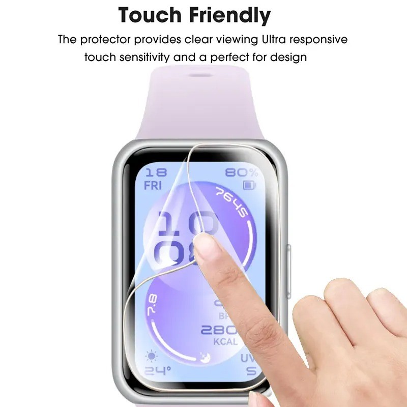 1 Bộ Phim Hydrogel Cho Huawei Band 11 Pro 10 9 8 7 HD Bảo Vệ Màn Hình Cho Huawei Band 11 Series Phim Bảo Vệ Đồng Hồ