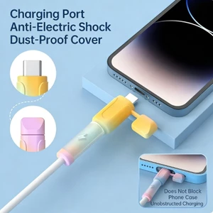 Sẽ Co Giãn Cáp USB Bảo Vệ Khớp Gia Cố Dây Sạc Bảo Vệ Tay Áo Cho Nhiều Loại Cáp