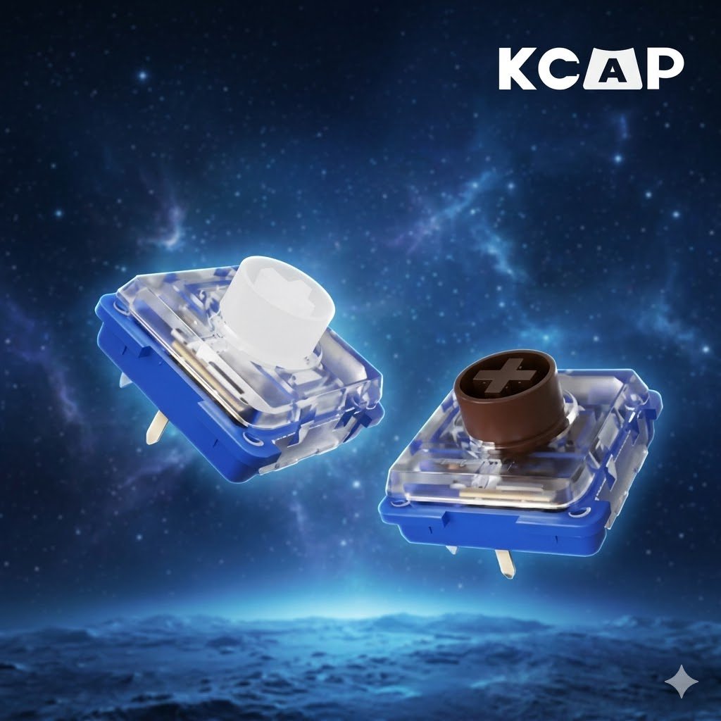 Switch Deep Sea Silent MINI Low Profile 2.8mm Siêu Êm | KCAP - World of Keycaps