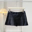 Chân Váy Cạp Trễ Chấm Bi Dáng Ngắn Phong Cách Trendy Nữ Tính - Sài Gòn