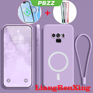 Ốp Lưng Cho SAMSUNG note 9 Vỏ Điện Thoại Vỏ Mềm Bảo Vệ Silicon Lỏng Mịn Chống Sốc Ốp Lưng Thiết Kế Mới Thẩm Mỹ Không Dây Thu Hút Từ Tính YTBSWX01