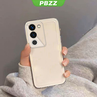 Ốp Lưng Cho VIVO V27 5G VIVO V27E VIVO Y100 VIVO V29E VIVO V29 5G Vỏ Điện Thoại Vỏ Mềm Silicon Chống Sốc Trong Suốt Thiết Kế Mới Thẩm Mỹ MỘT CAT Có Giá Đỡ TYYMZJ01