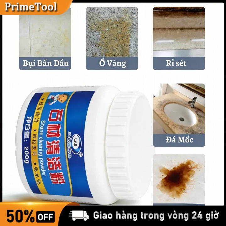 Bột vệ sinh đá tự nhiên và đá nhân tạo Bột Làm Sạch Vết Ố Mốc،An Toàn Môi Trường