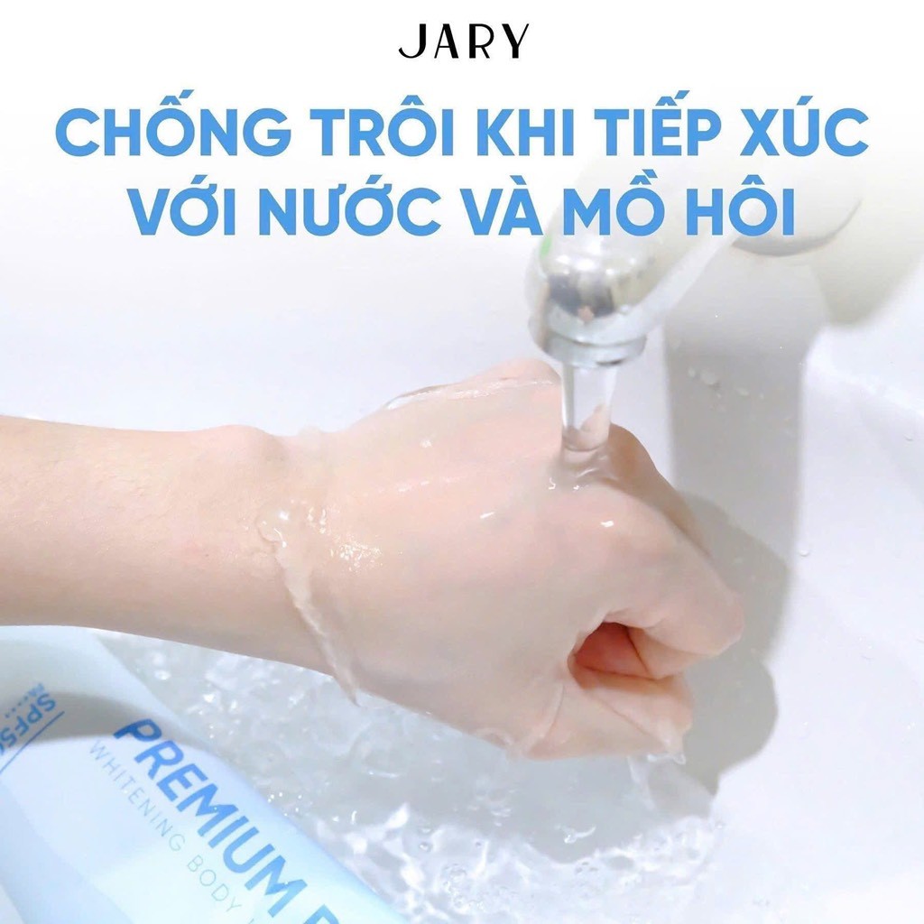 Lotion dưỡng trắng da toàn thân Jary premium B5 whiteing body lotion
