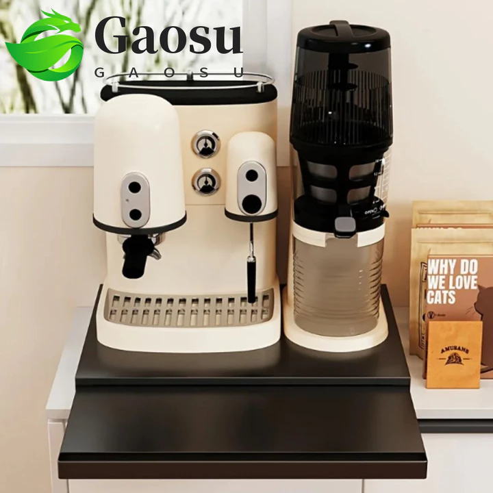 Giá đỡ lò vi sóng GAOSU, Giá để bàn xây dựng bằng kim loại Giá đỡ tiện ích bằng kim loại, Giá đỡ tiện ích Kệ phong cách hiện đại Thiết kế ngăn kéo kéo Giá lưu trữ Đồ nấu nướng