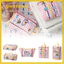Túi đựng đồ du lịch GUSTAVA, Túi xách đựng mỹ phẩm dung tích lớn bằng vải Cotton, dễ thương có dây kéo Túi đựng hành lý đa chức năng chống nước dành cho nữ