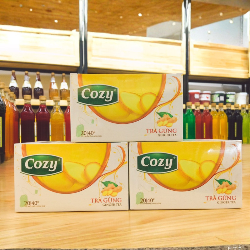 Trà Cozy Đủ Vị 40g Và 50g Thơm Ngon Đậm Vị, Dễ Pha Cho Ly Trà Thơm Ngát Thưởng Thức Mỗi Ngày