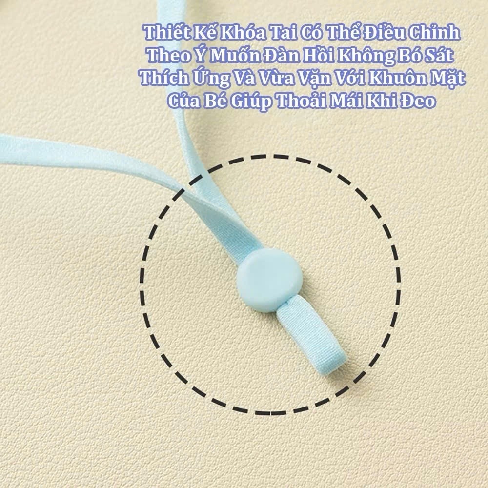Khẩu Trang Chống Nắng Trẻ Em - Chống Tia UV Dành Cho Bé Từ 4-12 Tuổi Mã KTBB01