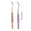SA 13cm Dài Bent Đầu Nhíp Inox Cho Thêu Sò Nhật Ký Thủ Công