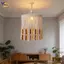 Chụp đèn dệt thủ công có tua rua Đèn treo trang trí Vỏ đèn Macrame cho trang trí nội thất phòng