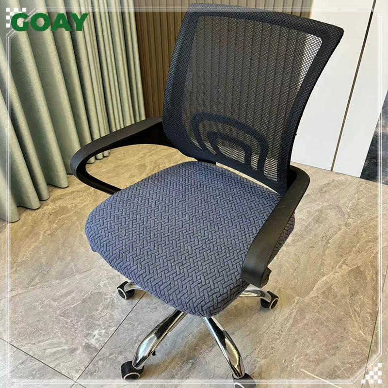 GOAY 1 Miếng Nhung Ghế Văn Phòng Coverputer Xoay Ghế Co Giãn Hiện Đại Trượt Có Thể Giặt Được Slipcovers Có Thể Tháo Rời Bụi VN