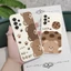 Ốp Điện Thoại Gấu Nâu Dễ Thương Cho OPPO A58 A76 A96 A79 A60 A40 A6C A6t Pro A6 Ốp lưng TPU Mềm Chống Sốc
