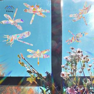 ELBBKG Rainbow Maker Sun Catcher Wall Stiers Cat Bird Star Mushroom Moon Sun DIY Window Glass Tĩnh điện Lăng kính Stier mới