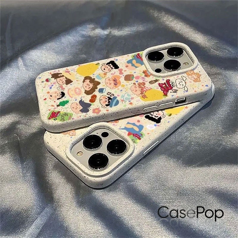 Ốp Shin-chan Màu Sắc Sáng Tạo Cho iPhone 11-17 Pro Max