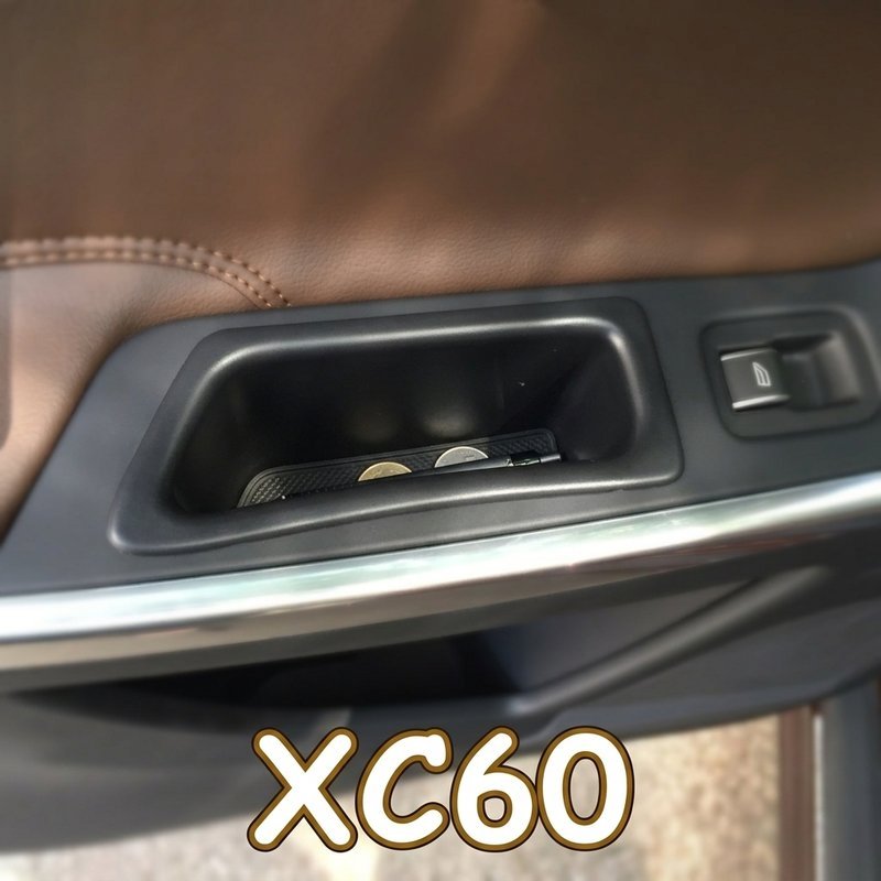 Hộp đựng tay nắm cửa Volvo XC60 2010-2017 nhựa ABS cao cấp dễ lắp đặt gọn nội thất xe trọn bộ 2 cái