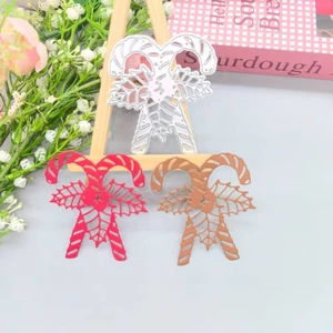 Phụ Kiện Giáng Sinh Kim Loại Thép Carbon Cắt Khuôn Thêu Sò Dập Nổi Khắc Bản Mẫu DIY Album Ảnh Thiệp Chúc Mừng Cắt Chết Giấy Thủ Công Dụng Cụ
