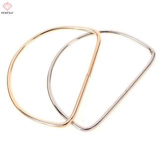 [PCW-T] D Túi Kim Loại Tay Cầm Túi Xách Dây Đeo Ví Phần Cứng Thay Thế Phụ Kiện Handmade