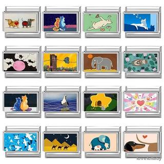 Thẻ Tarot Ngôi Sao Chấm Bi với Ruy Băng Thép Không Gỉ, Phù Hợp làm Vòng Tay 9mm - Bán Buôn