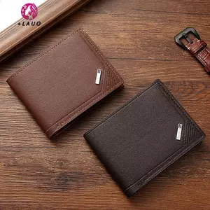 Springevenstar Vintage Ví Da PU Tối Giản Ví Nam Đổi Tiền Túi Đựng Thẻ Tín Dụng Người Quà Tặng Sinh Nhật Springevenstar