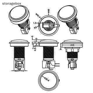 [Hộp lưu trữ] 1 Nút ấn 45mm Nút Arcade Led Micro Switch Bộ công tắc nút nguồn 12V Xanh / Vàng / Đỏ / Trắng / Xanh Đẹp
