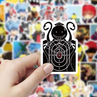 103 Chiếc Ám Sát Lớp Học Anime Miếng Dán Đồ Chơi Trẻ Em DIY Điện Thoại Hành Lý Tủ Lạnh Máy Tính Xách Tay Miếng Dán
