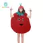 Trang Phục Trái Cây Người Lớn Trang Phục Thực Phẩm Trang Phục Hóa Trang Vải Không Dệt Phong Cách Hoạt Hình Di Động Dễ Dàng Mặc Thích Hợp Cho Tiệc Halloween
