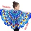 VIC Kids Party Cape với họa tiết lông chim công Sự kiện mặc thoải mái