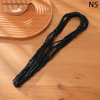 Túi lưới dệt di động đựng chai rỗng/cốc, túi đựng chai nước có thể gập lại, thiết kế thực tế