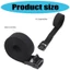Dây đeo Lashing Dây đeo hàng hóa Dây buộc xuống Dây đeo Ratchet có khóa để đảm bảo hàng hóa và hành lý