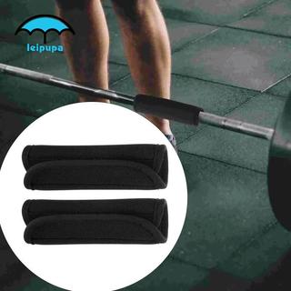 Leipupa Bộ 2 tay cầm kéo hành lý bằng cao su tổng hợp, chống trượt, để tập thể dục với quả tạ