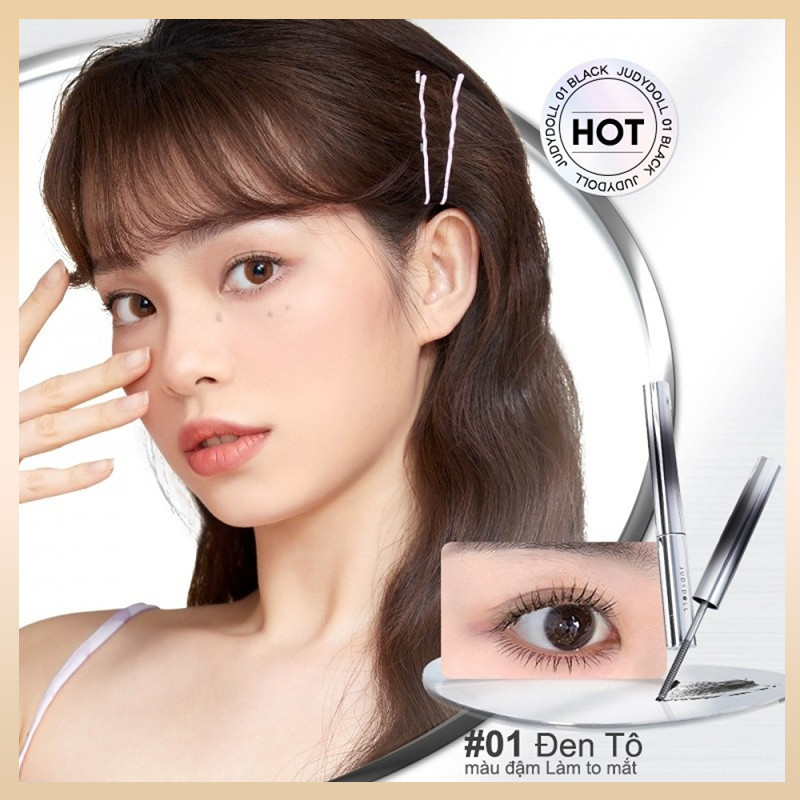Mascara Judydoll - Tạo Lông Mi Dài, Cong Vút, Không Lem