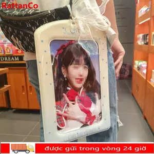 Giá đỡ Photocard RATTANCO, Vỏ bảo vệ hình ảnh khổng lồ của thần tượng Hàn Quốc, Vỏ thẻ PVC A4 đầy màu sắc