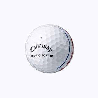 Callaway Golf Balls ERC SOFT Balls Sleeve (3 pieces) (White/FF/Men's)