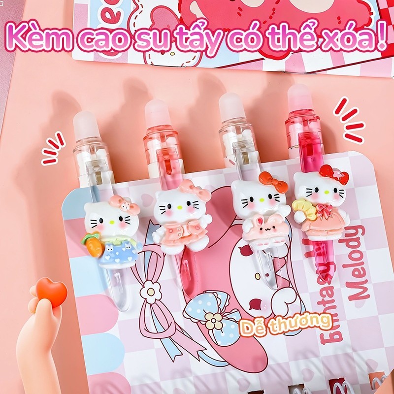 Bút mực xoá được bút gel sáng tạo, ngòi 0.5mm lý tưởng - Công cụ hoàn hảo giúp các em học sinh cấp 1 viết chữ đẹp hơn