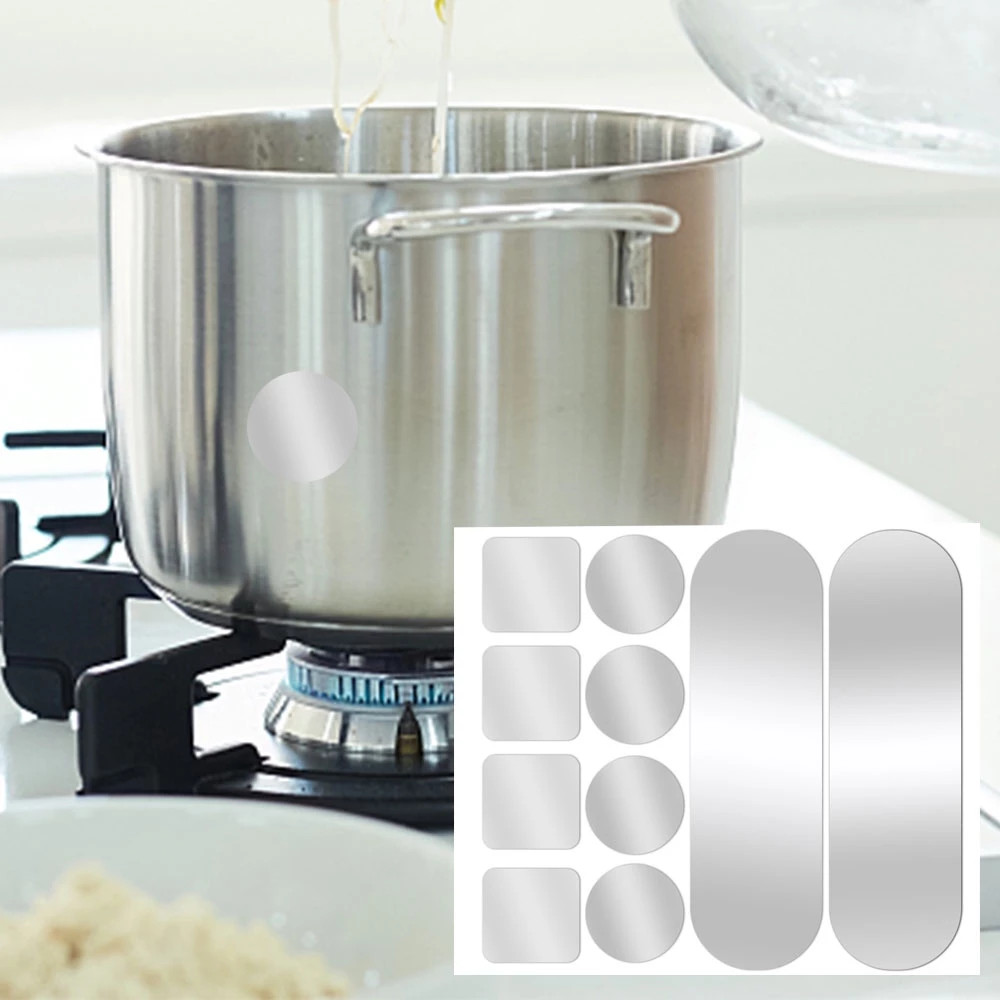 1 Bộ Miếng Dán Sửa Chữa Lỗ Nồi Chống Thấm Nước Chịu Nhiệt Độ Cao Tiện Dụng