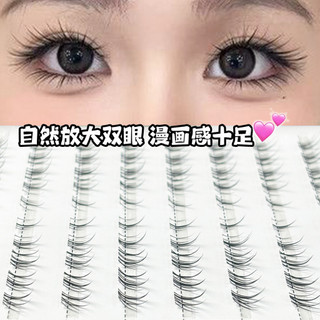 Lông mi mèo dày Whisker dưới được phân đoạn Lông mi dưới trong suốt