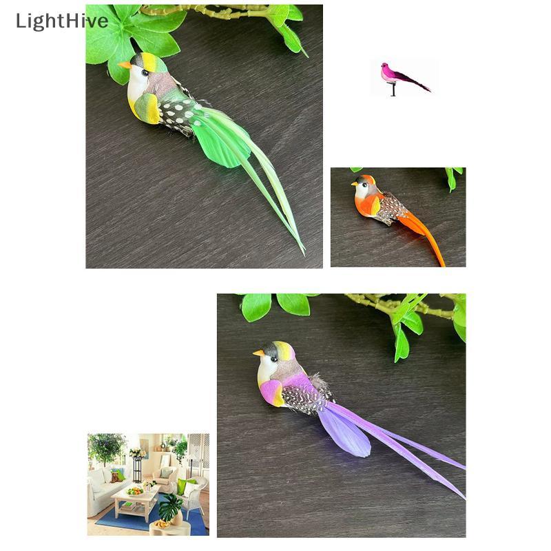 [LightHive] Chim nhân tạo dễ thương Giả tạo động vật xốp Đồ trang trí chim Tit DIY Craft Trang trí trang trí sân vườn tại nhà (TH)