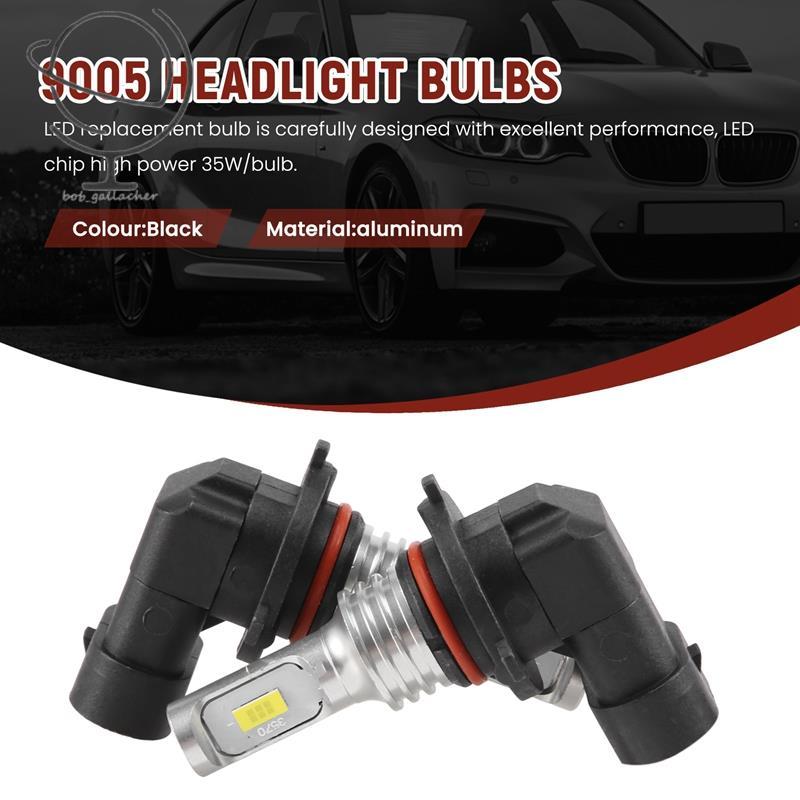 9005 HB3 Bóng Đèn Pha LED HighBeam 35W 4000LM 6000K Trắng Công Suất Cao