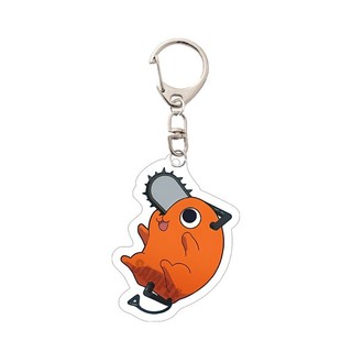 Chainsaw Man Acrylic Keychain Anime Pochita Bag Charm Backpack Pendant Decoration Cartoon Car